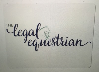 The Legal Equestrian Car Magnet