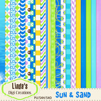 Sun & Sand (Digi Scrap Kit) - Thumbnail 1