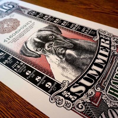 Phish harpua '16 summer tour (artist proof edition)