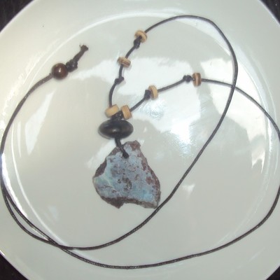 Larimar chapa necklace