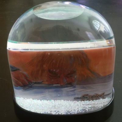 Crom "cocaine wars" snow globe