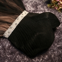   Cute black Strapless short prom dress,homecoming dress,bridesmaid dress - Thumbnail 3