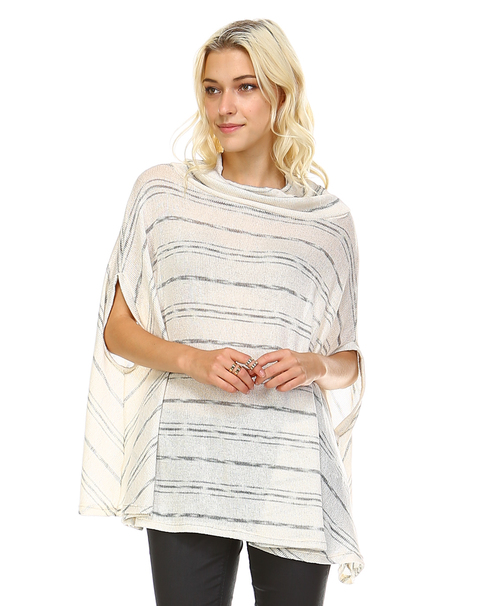 Salt and Pepper Poncho
