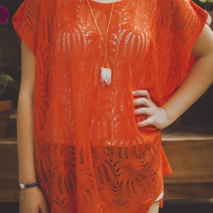 Orange Beach Cover-up - Thumbnail 1