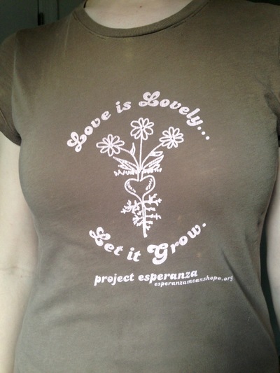 Love is lovely t-shirt