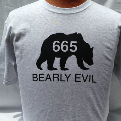 Bearly evil t-shirt