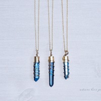 wire wrapped titanium aura - Thumbnail 1