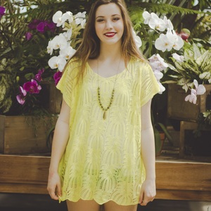 Yellow Beach Cover-up