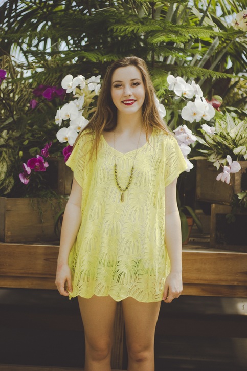 Yellow Beach Cover-up