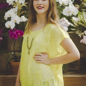 Yellow Beach Cover-up - Thumbnail 2