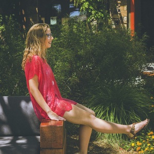 Fuchsia Beach Cover-up