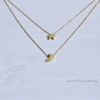 moon star necklace