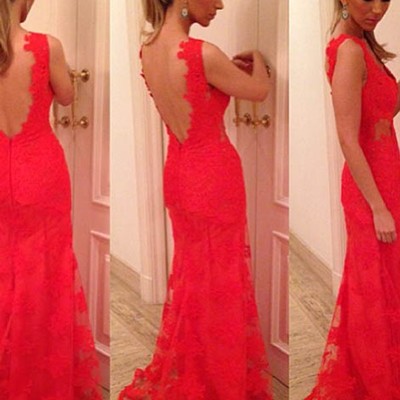 Charming prom dresses,v-neck prom dresses,lace prom dresses,backless prom dresses,sexy prom dresses,pd3900120