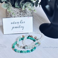 apatite flower bracelet - Thumbnail 2