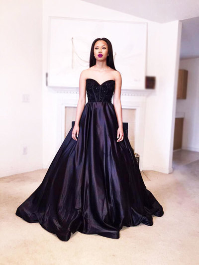 Elegant Long Prom Dresses,Satin Prom Dresses,Strapless Prom Dresses,A-Line Prom Dresses,Sweetheart Prom Dresses,Noble Prom Dresses,PD3900147