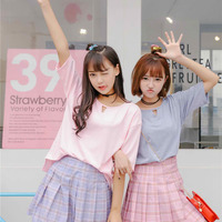 Pastel Baby Plaid Skirt - Thumbnail 3