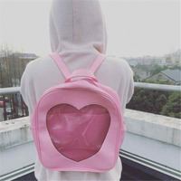 Candy Glitter Heart Backpacks - Thumbnail 1