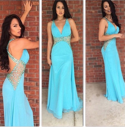 Gorgeous Pretty Prom Dresses,V-Neck Prom Dresses,Beading Prom Dresses,Backless Prom Dresses,Sexy Long Prom Dresses,PD3900188