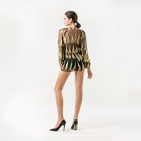 Feathered Playsuit - Thumbnail 2