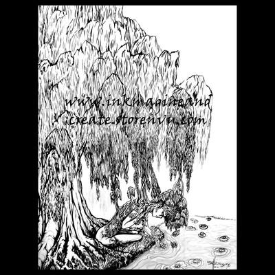 Nv: dryad coloring poster 