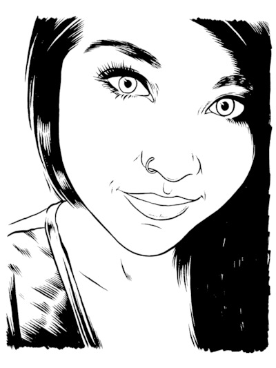 original art - michelle #3