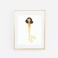 Mermaid Soul Print - Thumbnail 1