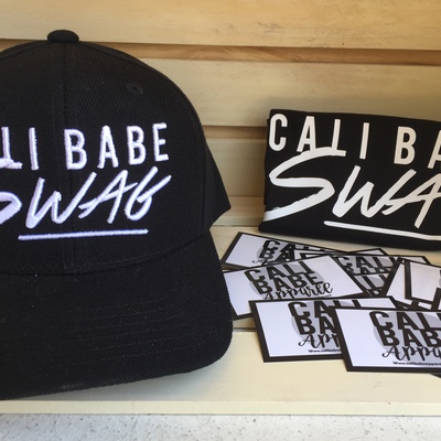 Cali babe swag snapback hat