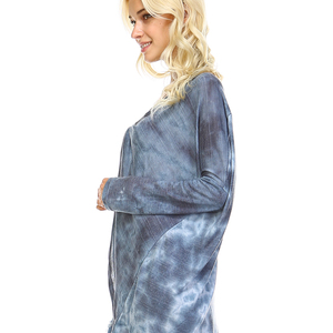 Tie Dye Drape Top
