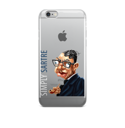 Simply Sartre iPhone Case