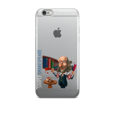 Simply Shakespeare iPhone Case