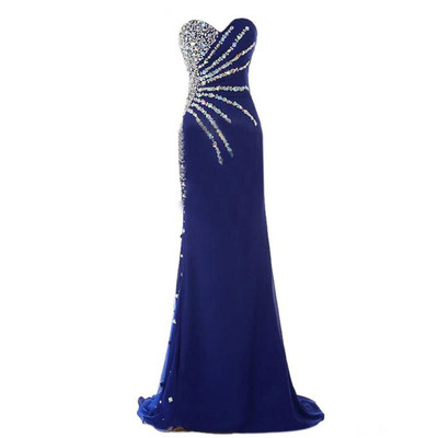 Sweetheart strapless prom dresses,rhinestone prom dresses,floor length prom dresses,pd3900374