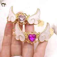 Harajuku cute love wings bracelet - Thumbnail 1