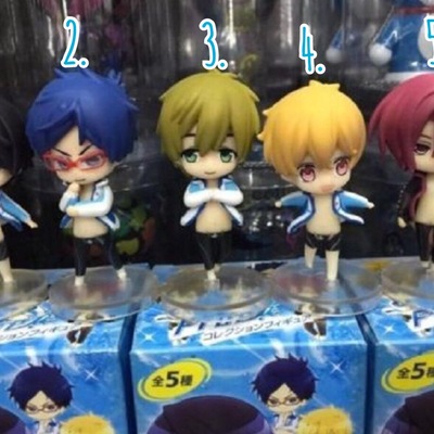 Free! iwatobi swim club anime figures