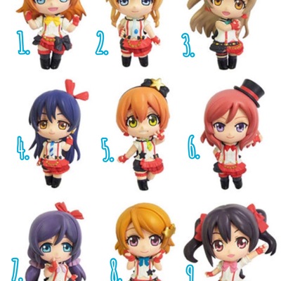 Love live figurines