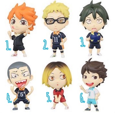 Haikyuu figurines
