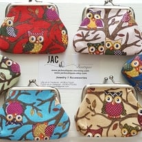 Owl Coin Purses - 6 colors - Pouch - small purse - little coin wallet