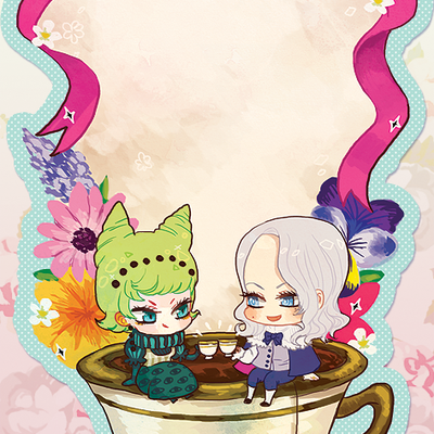 Charlatans-tea time acrylic stand