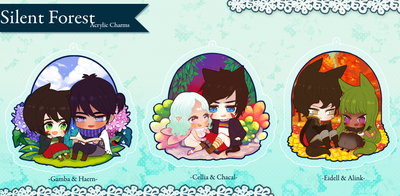 Infurubia_Silent Forest_acrylic charms