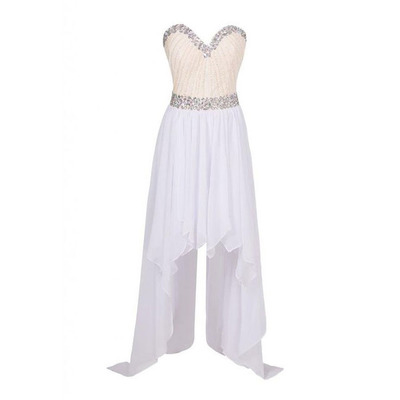 Classy cute high low party dresses,strapless party dresses,short party dresses,pd3900396