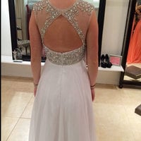 Classy Fashion Prom Dresses,Sleeveless Prom Dresses,Open Back Prom Dresses,Beading Evening Party Dresses,PD3900402 - Thumbnail 1