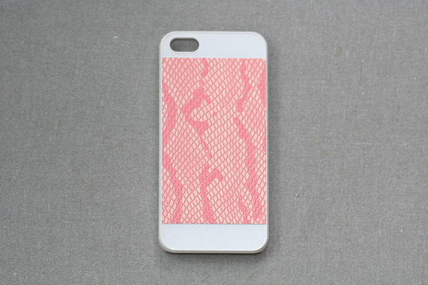 Pink Snake Skin Pattern iPhone Case for iPhone 5