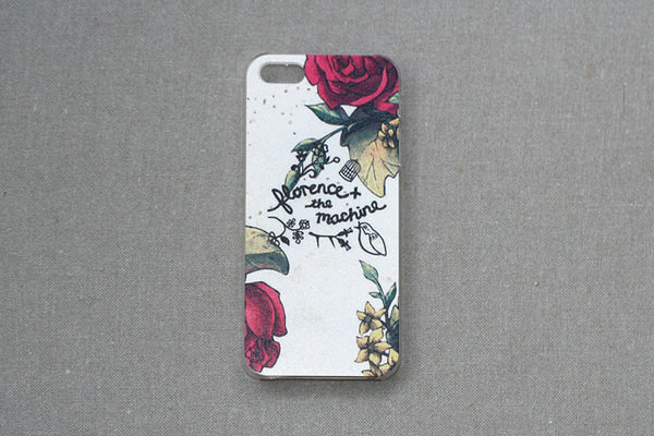 Vintage Red Floral iPhone Case for iPhone 5