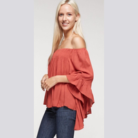 Off-The-Shoulder Top - Thumbnail 1