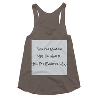 Yes I Am Women's Racerback Tank - Thumbnail 1