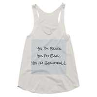 Yes I Am Women's Racerback Tank - Thumbnail 2