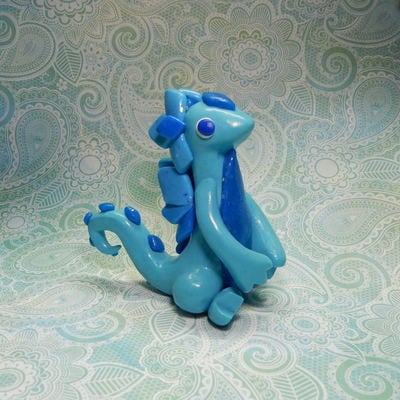 Blue diamond dragon