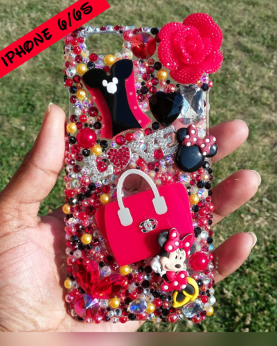 iPhone 6/6s Minnie Mouse Chic in Red & Blace
