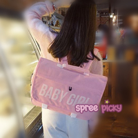 Black/Pink/Blue Baby Girl School Backpack SP166873 - Thumbnail 2