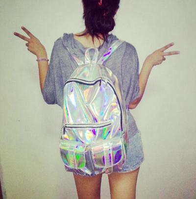 Hologram Backpack Shoulder Bag