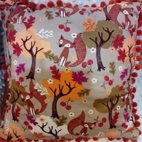 Autumn Fox Decorative  Pillow